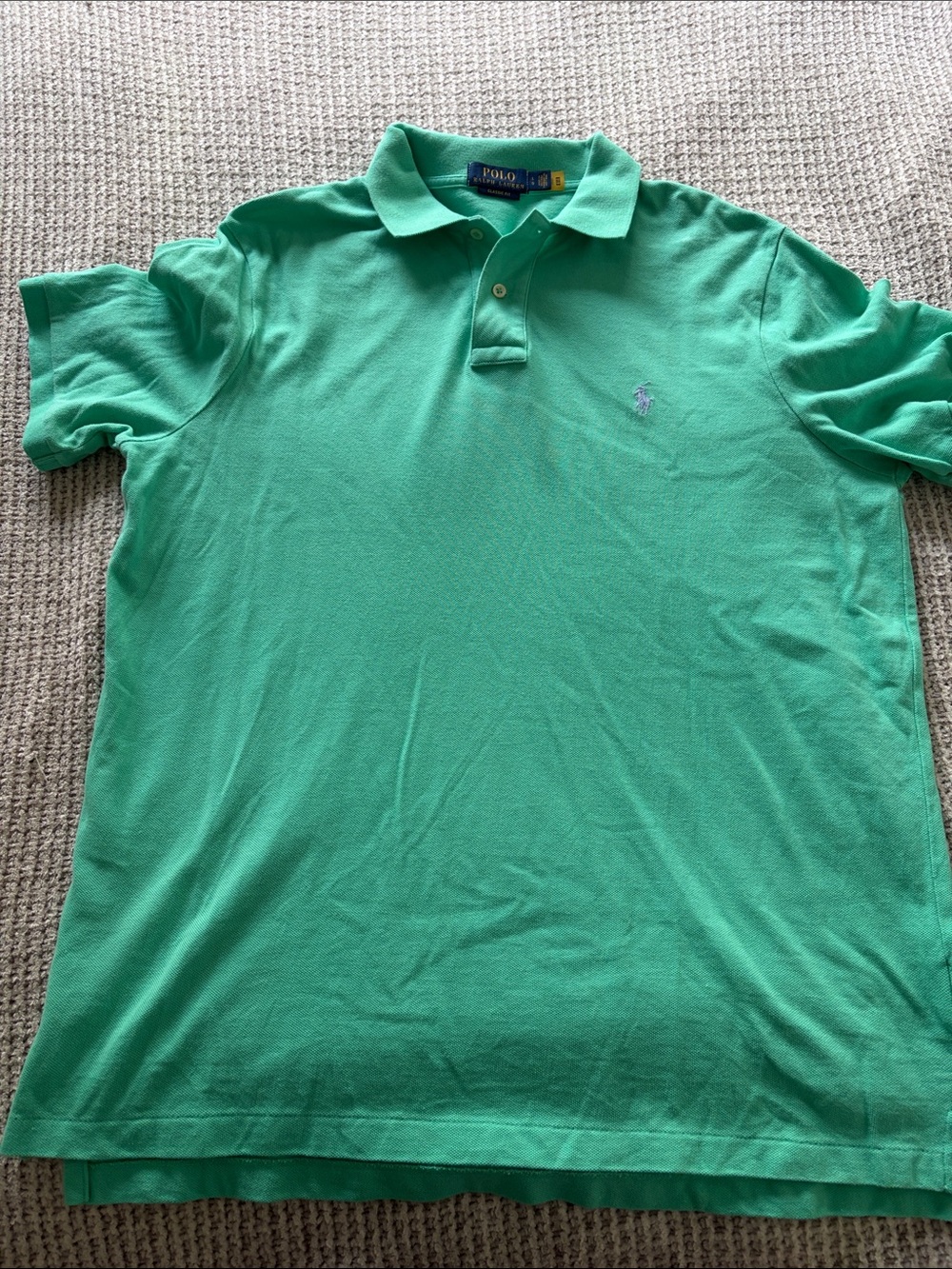 Polo by Ralph Lauren Mint Green Short Sleeve Polo